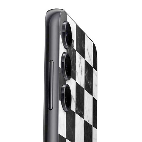 Checkered Marble Galaxy A14 5G Skin